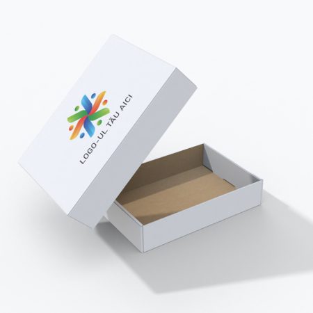 Cutie pantofi 310x200x100 mm personalizată cu capac detasabil